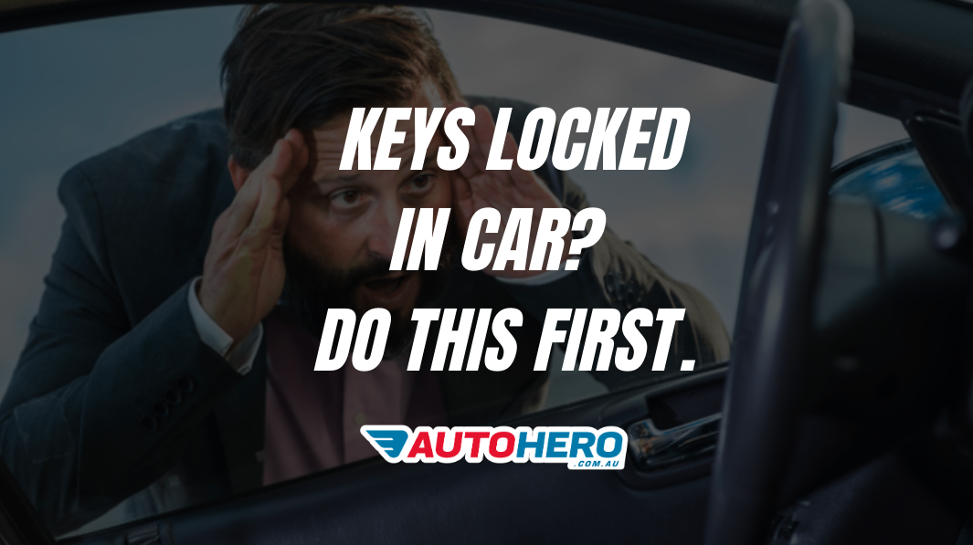 Keys Locked in Car? Do this first.